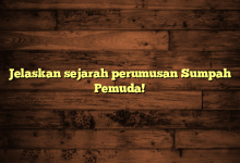 Jelaskan sejarah perumusan Sumpah Pemuda!