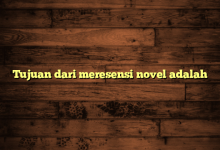 Tujuan dari meresensi novel adalah
