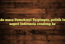 Pada masa Demokrasi Terpimpin, politik luar negeri Indonesia condong ke