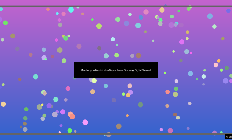 teknologi digital nasional